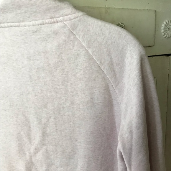 🔥Nike | Women’s pink heather half zip pullover mock neck sweatshirt, size S - Picture 9 of 13